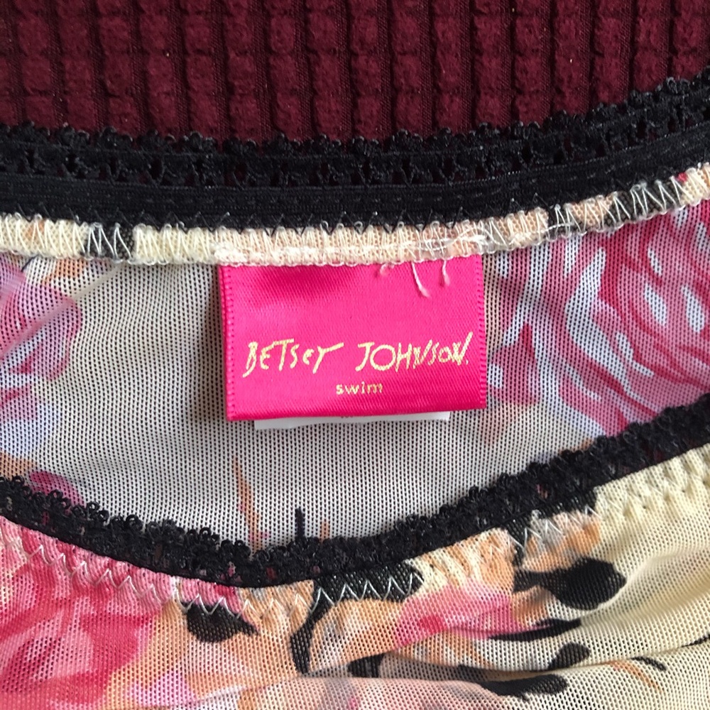 Betsy Johnson swim coverup